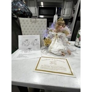 Heritage Signature Collection Celestial Fiber Optic Doll Celeste Porcelain COA
